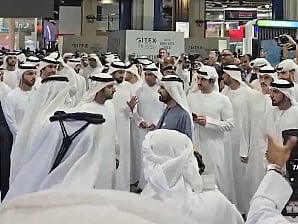 Sheikh Mohammed at Gitex Global
