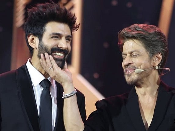 SRK and Kartik Aaryan