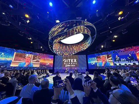 Sam Altman, Co-Founder and CEO of OpenAI, joined virtually in conversation with Peng Xiao, Group CEO of G42, at Gitex Global.