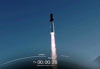 SpaceX's massive Starship rocket soared into its latest test flight Monday (11th test), as the US company vies to defy critics who say its technology might not be on track to deliver NASA's lunar projects and fulfill Elon Musk's Mars ambitions.