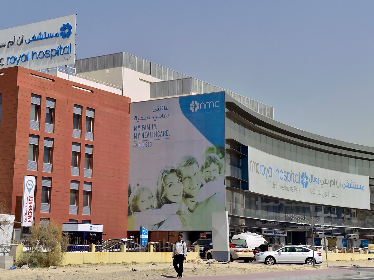 NMC Royal Hospital in Dubai Investment Park. 