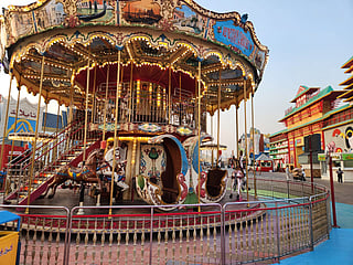 Merry go round at Dh15