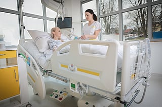 File photo of a patient in ICU. Virtual ICUs are becoming an essential part of modern healthcare, improving safety in high-acuity units by combining visual analytics with clinical data.