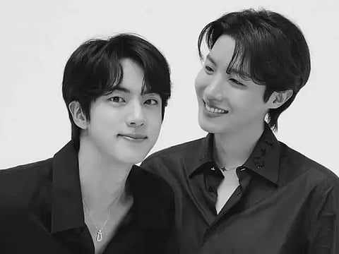 BTS's Jin and J-hope have been nominated for Best Male Artist. 