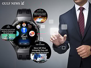 Huawei and Gulf News launch smartwatch app for readers 