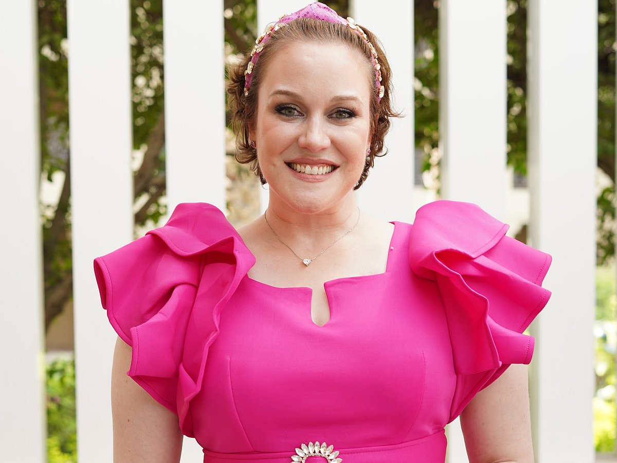 Breast cancer survivor and writer , Ms. Lauren O Connell at the Pink breakfast hosted by Sakshi Nath, founder of Queens beauty lounge at Tresind, One& Only royal mirage