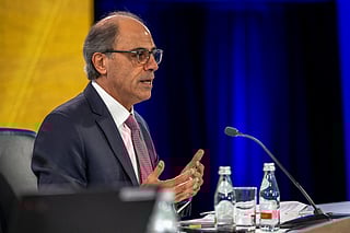 File photo of Jihad Azour, director of Middle East and Central Asia at the International Monetary Fund.