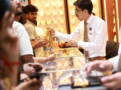 Gold prices in Dubai eased further after last week’s record highs, prompting buyers to weigh whether to enter the market now or wait for deeper declines.