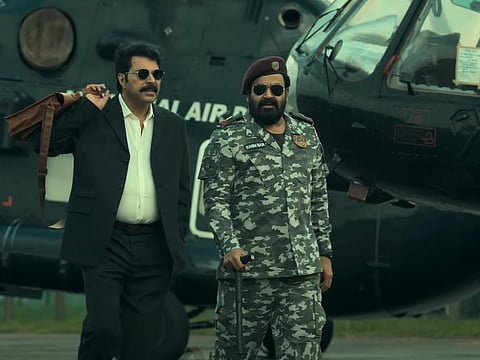 Patriot reunites Malayalam legends Mammootty and Mohanlal, with a star-studded ensemble including Fahadh Faasil, Nayanthara, and more.