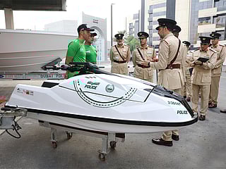 Dubai Police also unveiled plans for the Haddad project — an eco-friendly, self-driving smart police boat equipped with remote-control features, advanced monitoring systems, and visual analysis technology. 