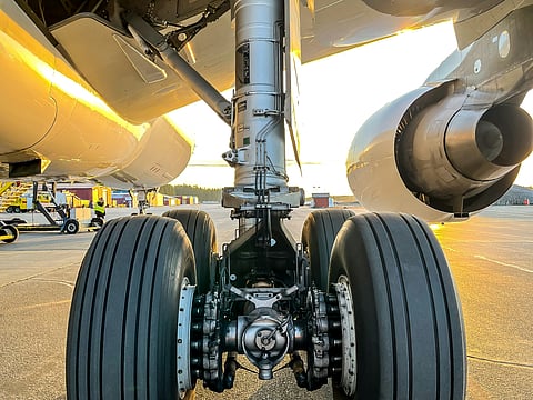 A passenger fell unconscious during the flight resulting in a detour