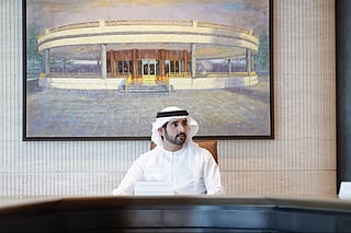 Sheikh Hamdan bin Mohammed bin Rashid Al Maktoum, Crown Prince of Dubai, Deputy Prime Minister and Minister of Defence of the UAE, and Chairman of The Executive Council of Dubai. 
