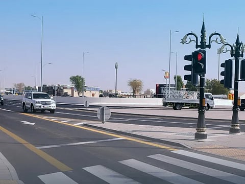 Al Ain traffic eased as new four-way junction and 900m tunnel cut travel times