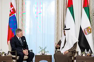 UAE President, PM of Slovakia discuss bilateral ties