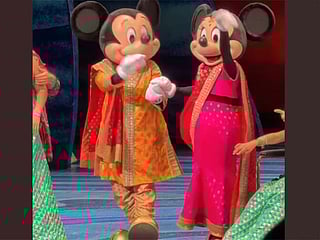 Check out Mickey and Minnie Mouse in desi avatars