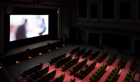 A meta-cinema experience at Prada Mode London