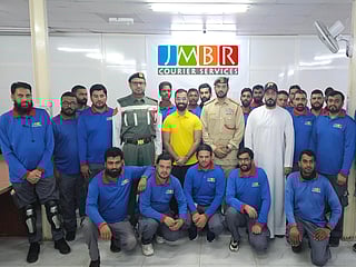 JMBR Courier completes road safety training programme 