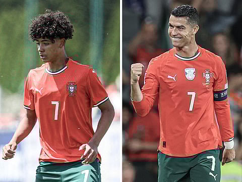 Like father like son: Cristiano Ronaldo’s son gets selected for Portugal’s U-16 squad