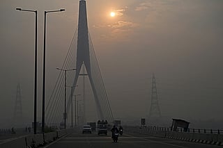 Delhi chokes after Diwali fireworks cloud the capital
