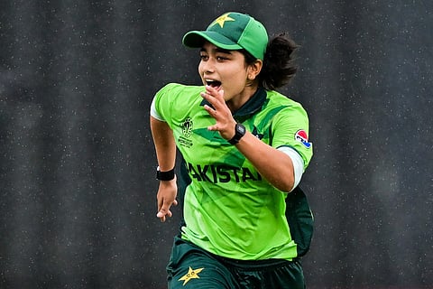 Pakistan's captain Fatima Sana