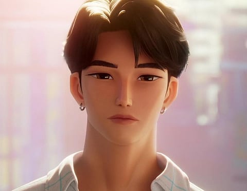 Jinu (from KPop Demon Hunters), voiced by Ahn Hyo-seop