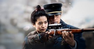 Lee Byung-hun and Kim Tae-ri in Mr Sunshine. 