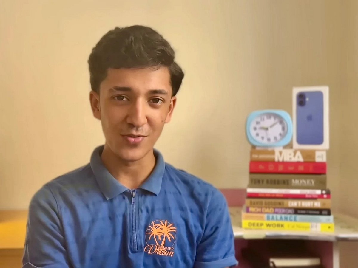 Vaishnav Krishnakumar  ran passion projects on social media,  offering financial advice, lifestyle motivation and workout routines