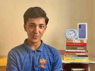 Vaishnav Krishnakumar  ran passion projects on social media,  offering financial advice, lifestyle motivation and workout routines