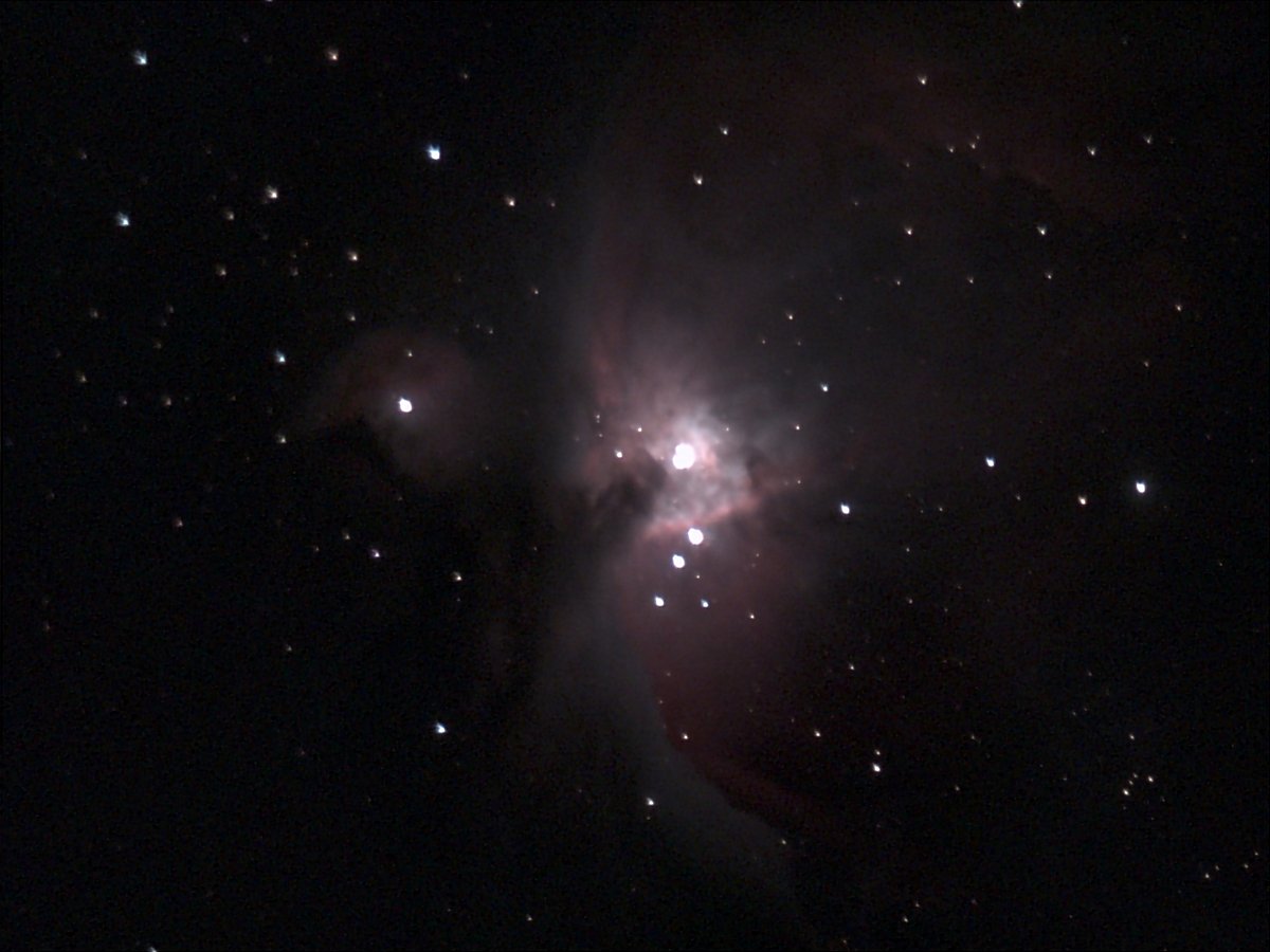 Orion Nebula - M42 captured during DAG's sky-watching session for Orionid meteors in Al Qudra, Dubai on Tuesday night. 