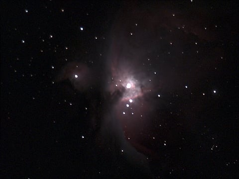 Orion Nebula - M42 captured during DAG's sky-watching session for Orionid meteors in Al Qudra, Dubai on Tuesday night. 