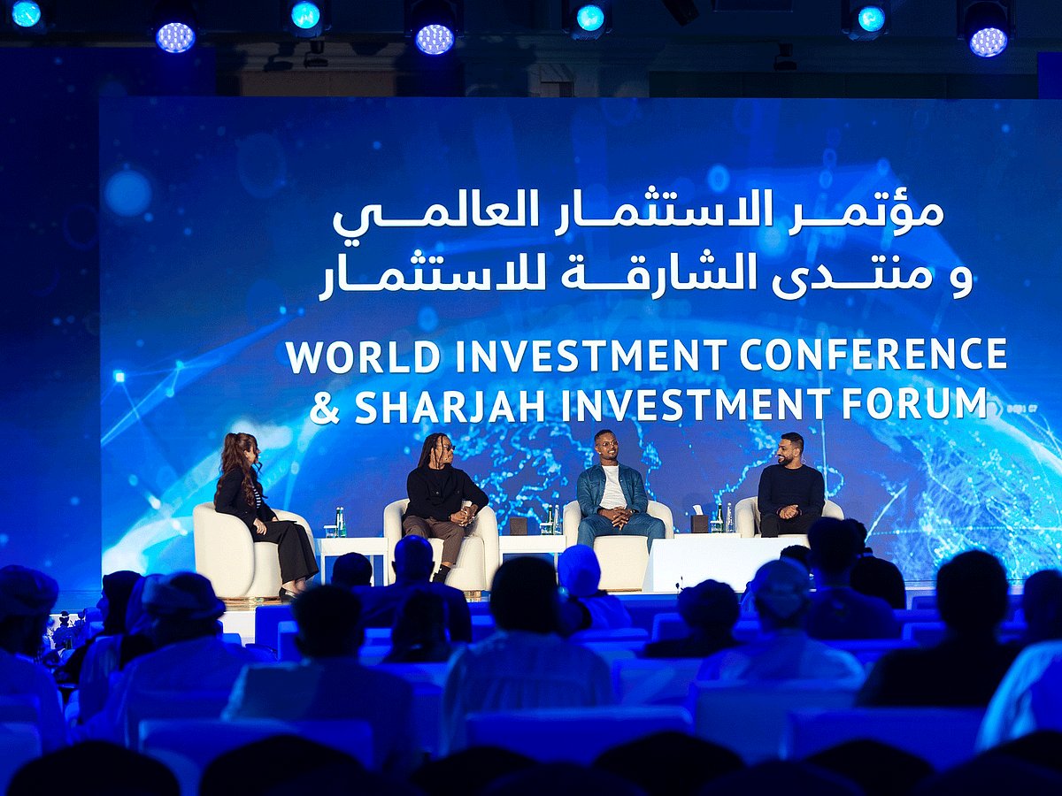 From left: Moderator, Edgar Davids, a renowned Dutch professional footballer, Patrice Evra, Former Captain of Manchester United, Founder of the "I Love This Game" brand and Amir Khan, British professional boxer at SIF 2025