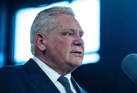Ontario Premier Douglas Robert Ford says they will pause Ronald Reagan ad campaign criticising US tariffs next week