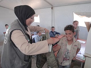 Sharjah Charity International and Operation Gallant Knight 3 lead large-scale aid distribution.