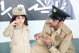 Sara Nabil Ahmadi expressed a wish to wear the police uniform.