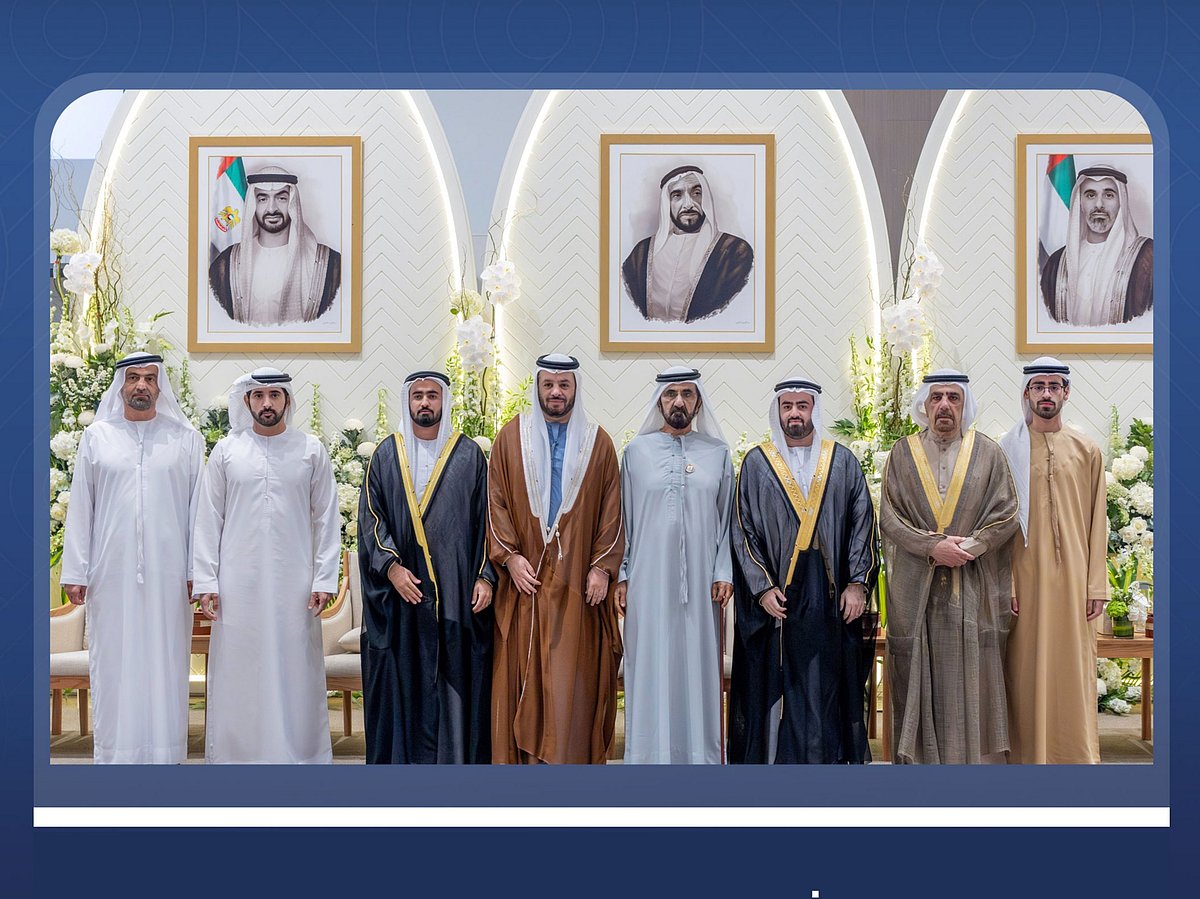 Dubai rulers attend Abu Dhabi wedding reception
