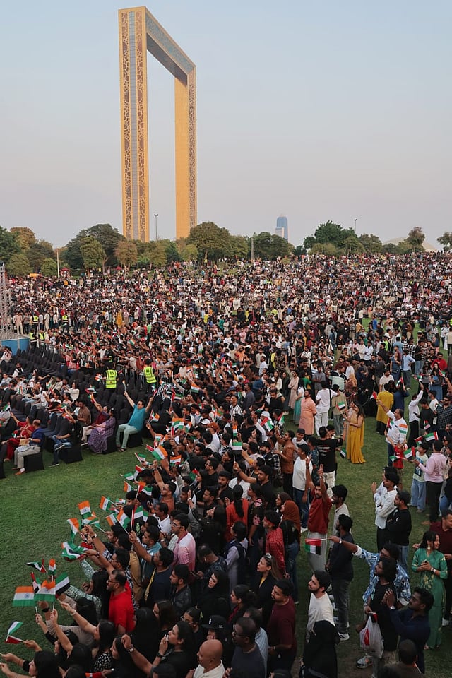 100,000+: Dubai’s Zabeel Park rocks with ‘UAE’s largest Indian party’