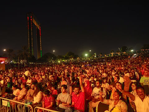 2024: Guests enjoy colourful cultural performances during the “Ghar Jaisi Diwali” celebrations at Zabeel Park.