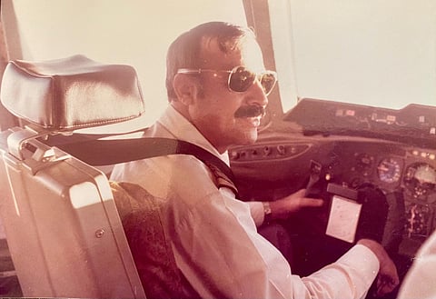Captain Fazl Ghani, then a senior pilot with PIA, commanded Emirates Flight EK600 from Dubai to Karachi 40 years ago.