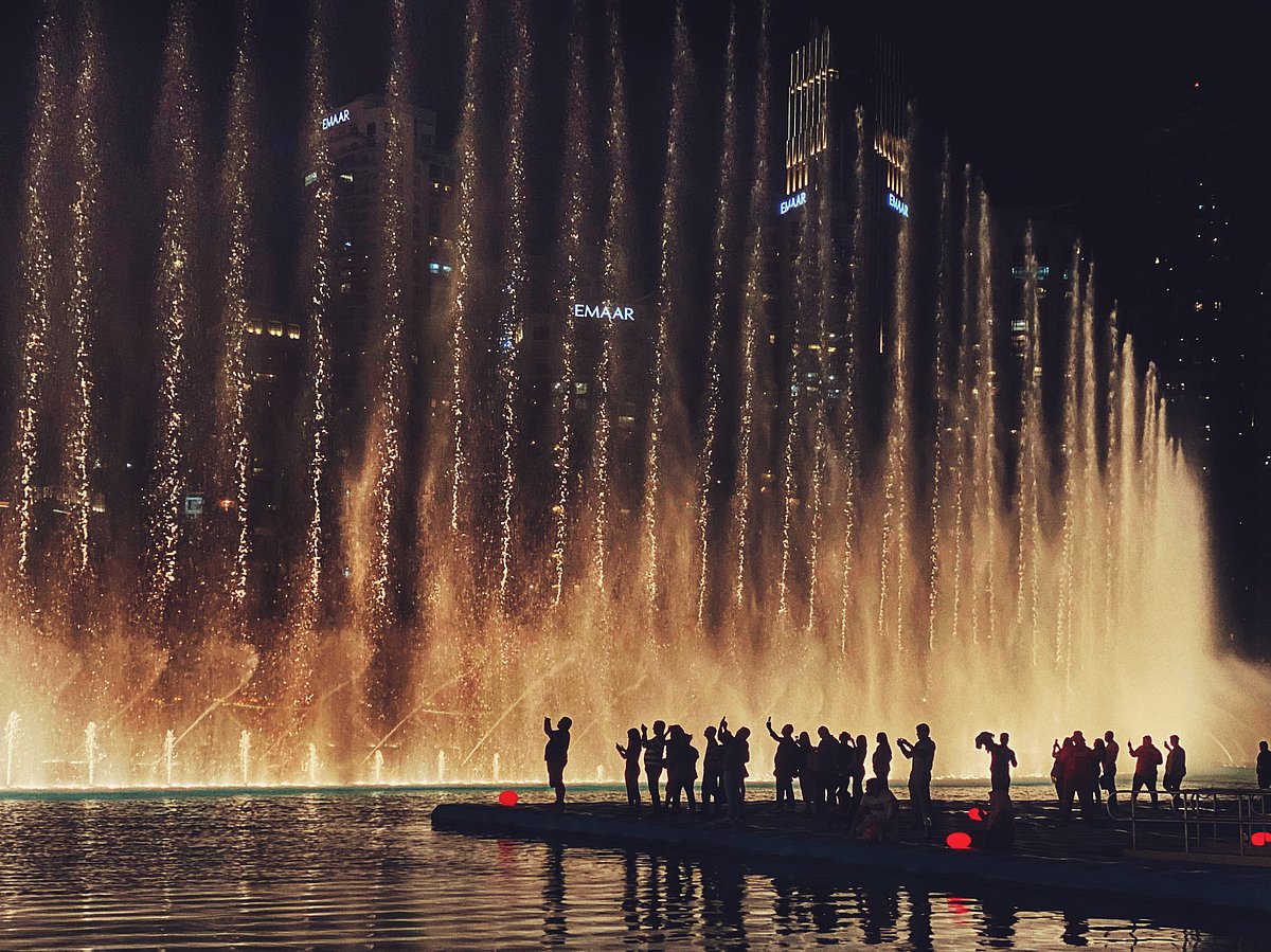 Dr Naveen Aggarwal captures the spectacular Dubai Mall Fountain in all its grandeur. Recently reopened, the dancing fountain stands as a dazzling symbol of innovation and human ingenuity — where art, water and light come together in perfect harmony.