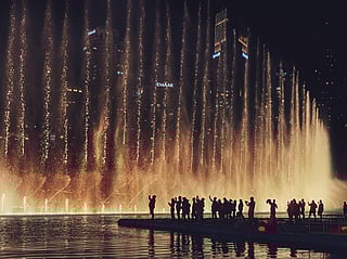 Dr Naveen Aggarwal captures the spectacular Dubai Mall Fountain in all its grandeur. Recently reopened, the dancing fountain stands as a dazzling symbol of innovation and human ingenuity — where art, water and light come together in perfect harmony.