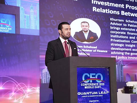 Khurram Shehzad, Adviser to the Finance Minister of Pakistan, spoke at the ICAP Middle East CFO Conference in Dubai