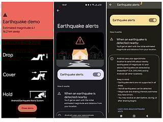 Early warning detection system: In 2023, during the deadly magnitude 7.8 Turkey-Syria tremor event, Android's alerts provided crucial seconds of warning, potentially saving lives in a region where traditional seismic networks are less developed.
