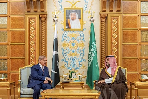 The announcement came following a high-level meeting between Saudi Crown Prince and Prime Minister Mohammed bin Salman bin Abdulaziz Al Saud and Prime Minister Shehbaz Sharif in Riyadh on Monday.