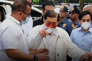 On October 24, 2025, the Sandiganbayan acquitted Chief Presidential Legal Counsel Juan Ponce Enrile (centre) and 32 others of their 15 graft charges involving the alleged misuse of his P172-million Priority Development Assistance Fund (PDAF) when he was a senator.