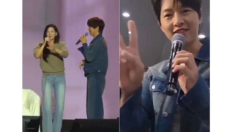 Song Joong-ki and Kim Ji-won starred together in Descendants of the Sun, Arthdal Chronicles and Joong-ki even had a cameo in her show, Queen of Tears.