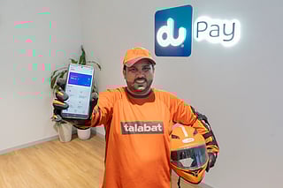 New du Pay digital wallet for talabat delivery riders