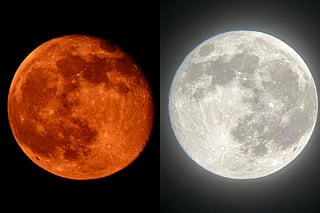 Beaver Supermoon will look largest and most colourful at moonrise and will turn white as it rises higher. 