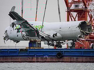 Salvage workers recover most of the AirACT Boeing 747-400 aircraft. The 32-year-old aircraft’s age and conversion to a freighter may prompt discussions on the lifecycle management of ageing Boeing 747s. 