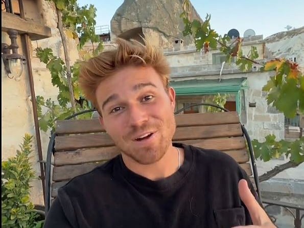 Sawyer also clarified that hotel guests can access the pool but did not confirm whether he was actually staying at the property.