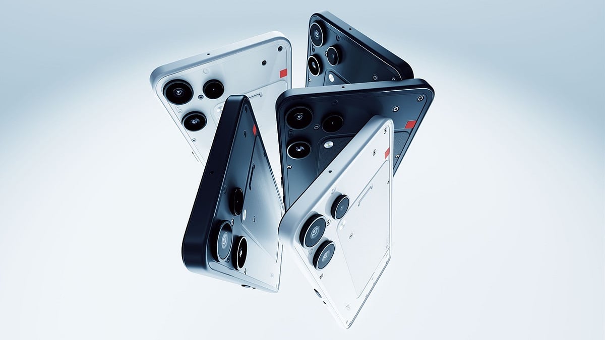 The Nothing Phone (3a) Lite comes in black and white colours.